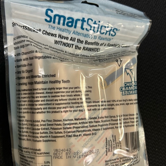 DreamBones chicken wrapped sticks and Smart sticks chamomile & lavender extract - Picture 3 of 3